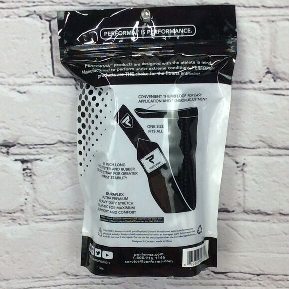 Performa Official MLB NY Yankees Ultra Premium Wrist Wraps Weight Lifting Straps - Picture 2 of 6